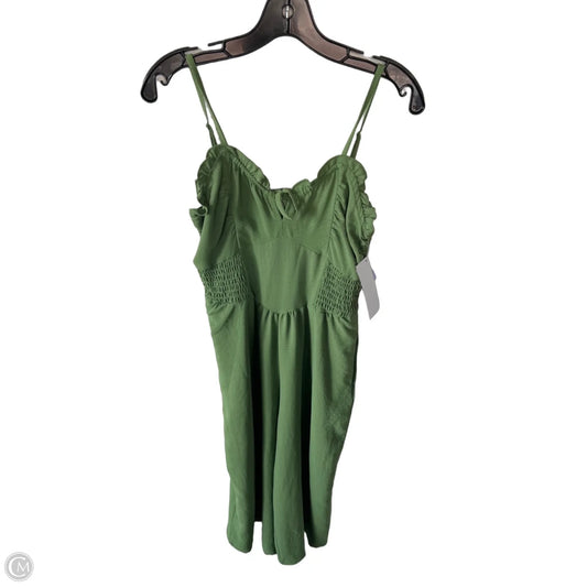 Jumpsuit By As U Wish In Green, Size: M