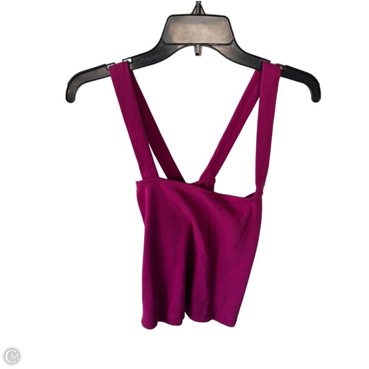 Top Sleeveless By Loft In Pink, Size: L