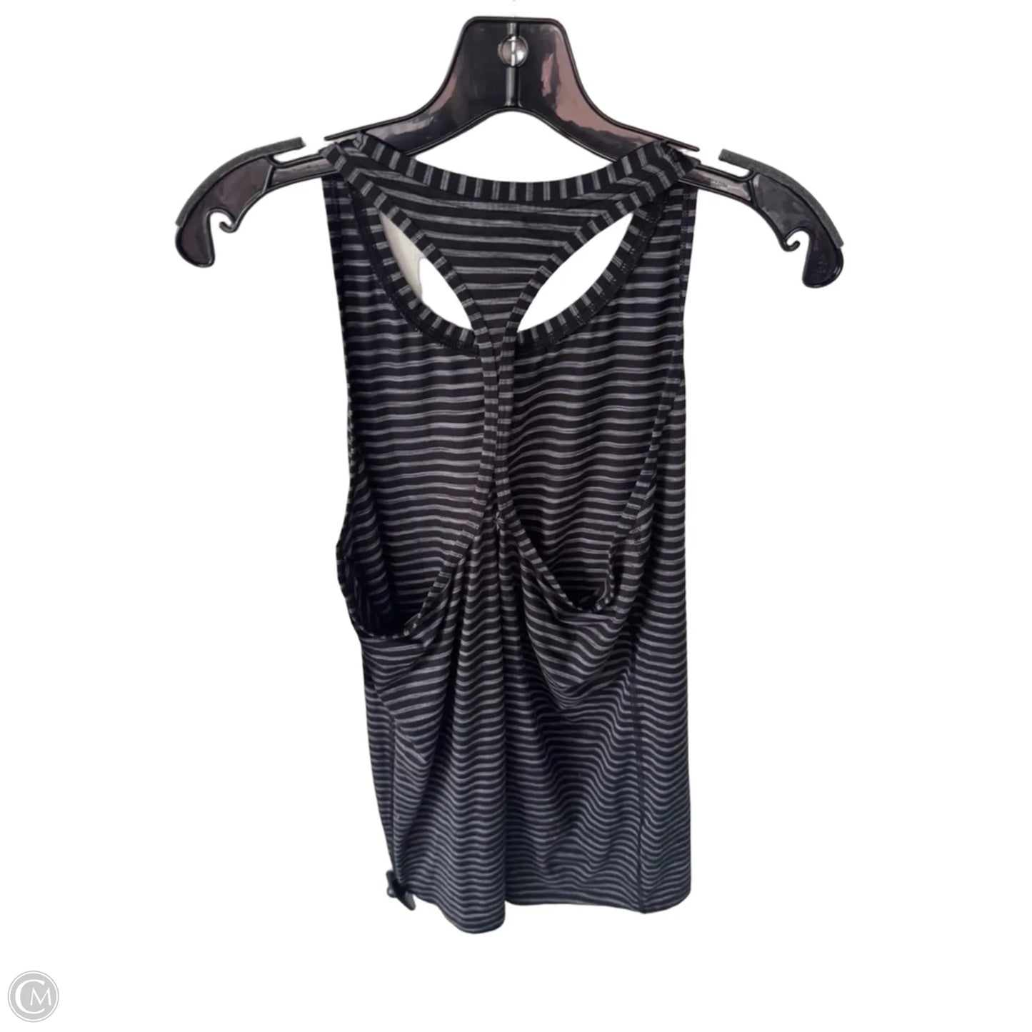 Athletic Tank Top By Athleta In Black & Grey, Size: M