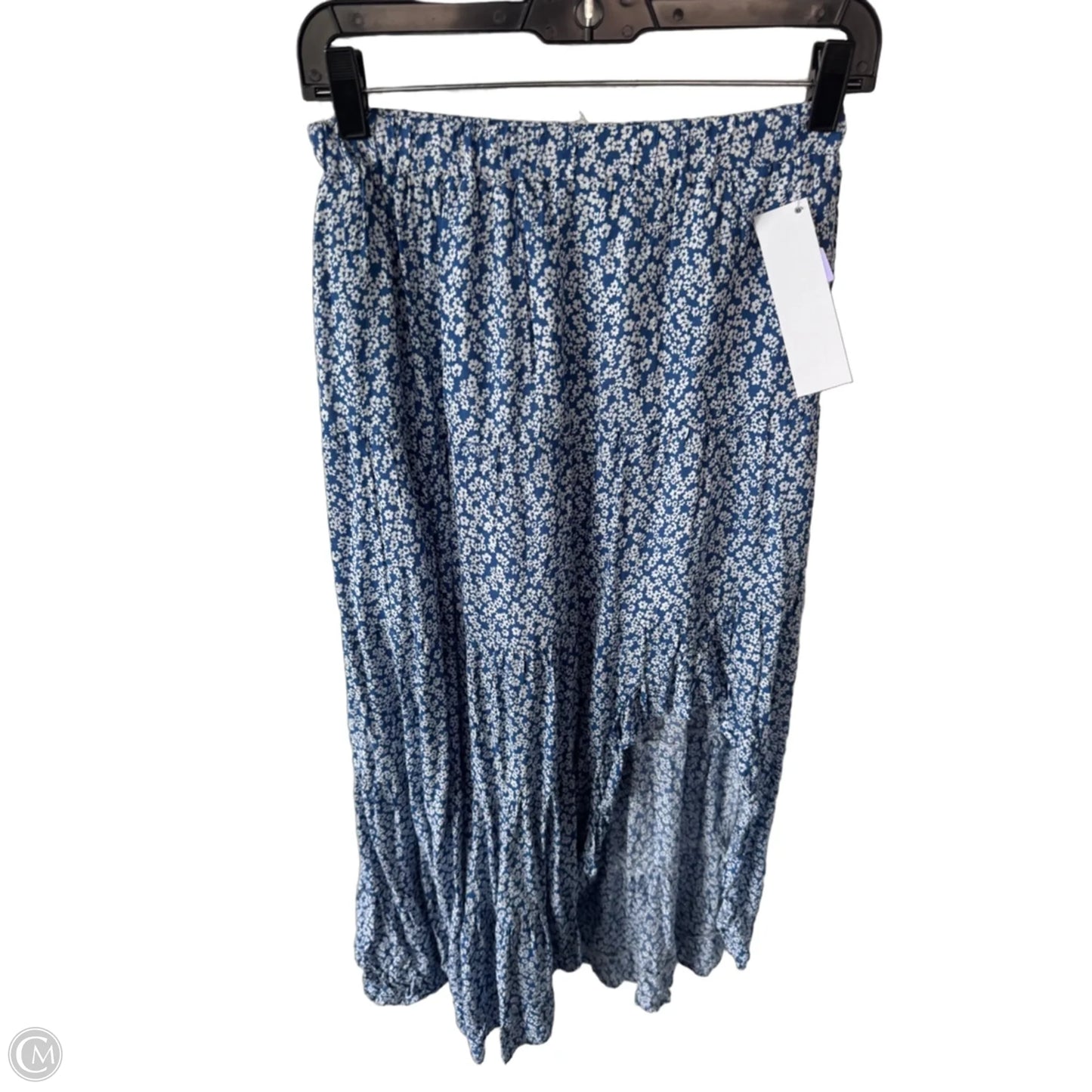 Skirt Maxi By Cme In Blue & White, Size: 4
