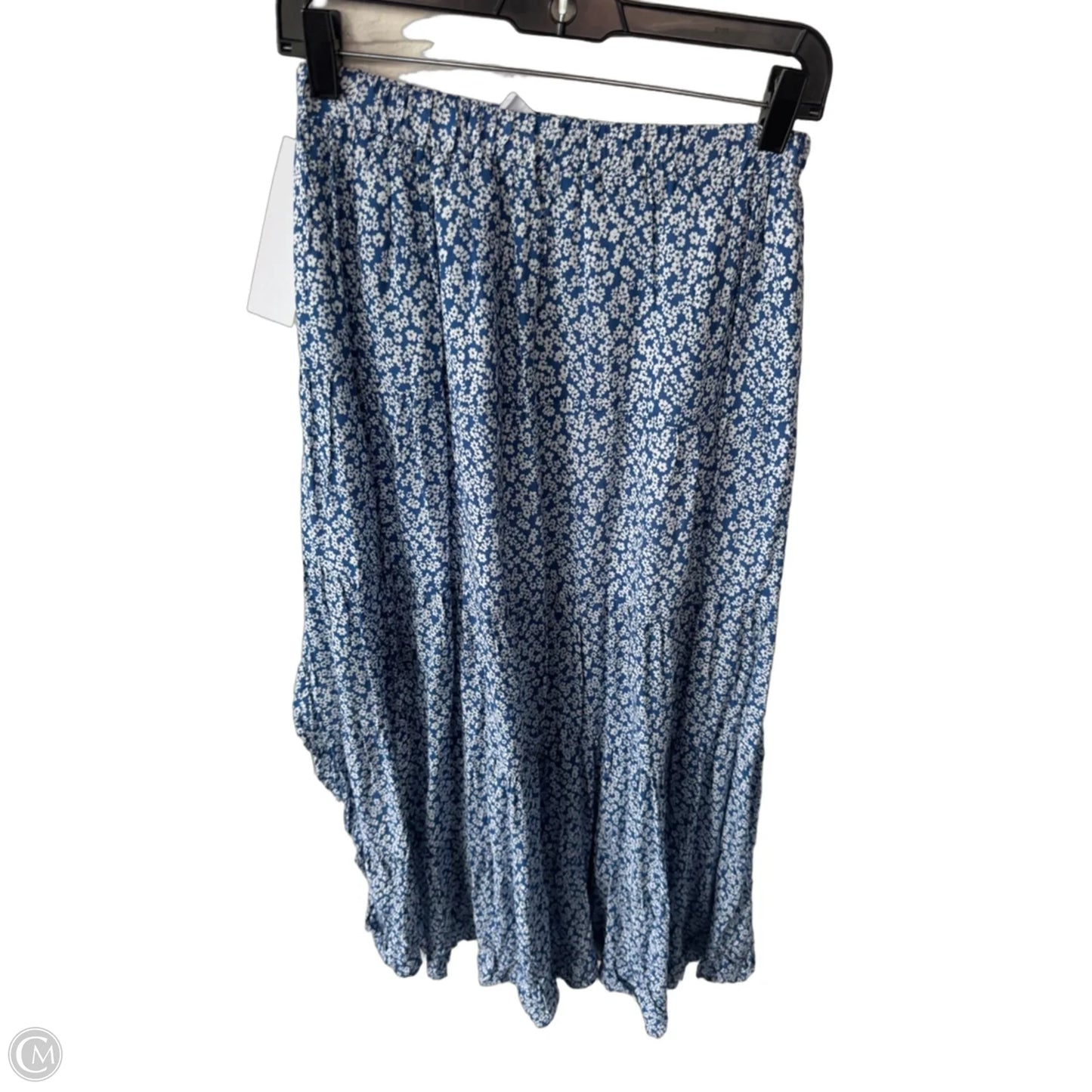 Skirt Maxi By Cme In Blue & White, Size: 4