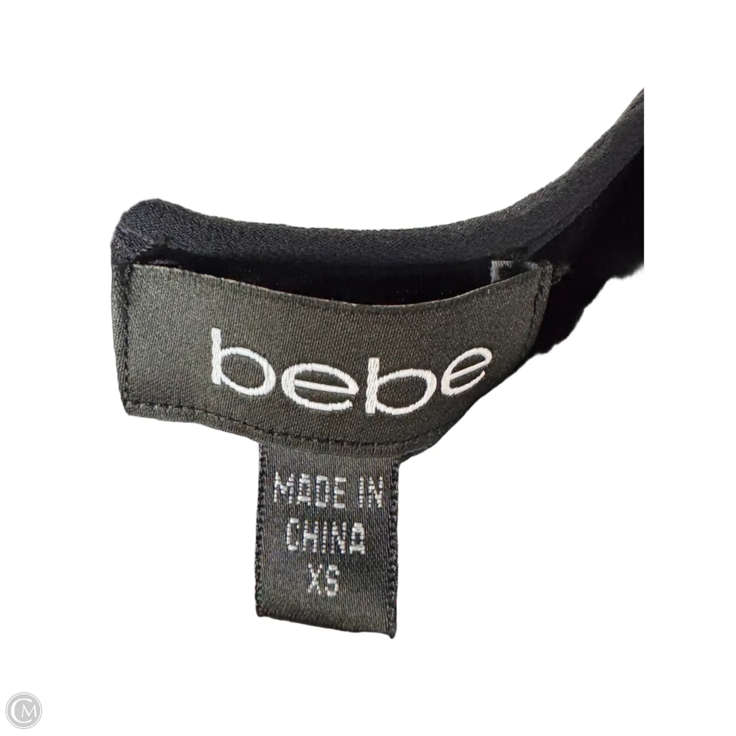 Dress Casual Short By Bebe In Black & White, Size: Xs
