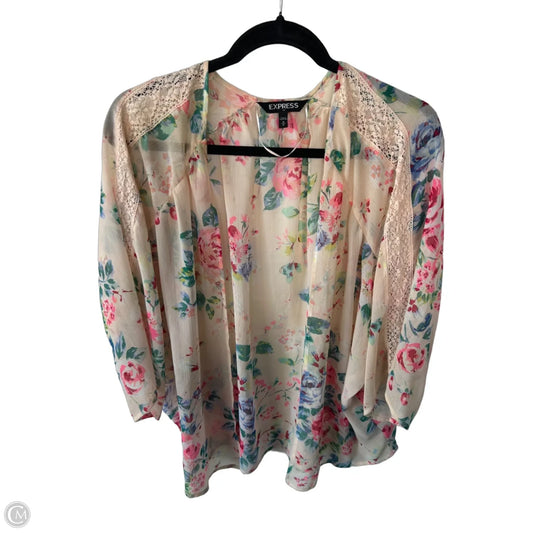 Kimono By Express In Peach, Size: M
