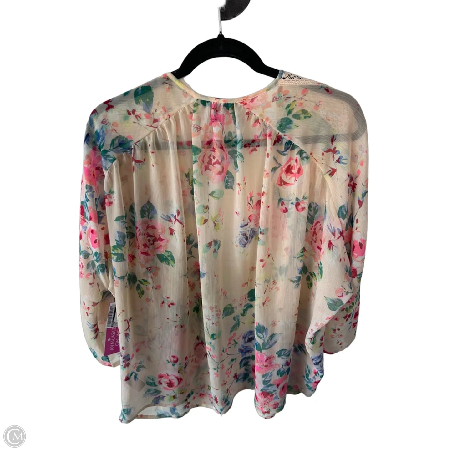 Kimono By Express In Peach, Size: M