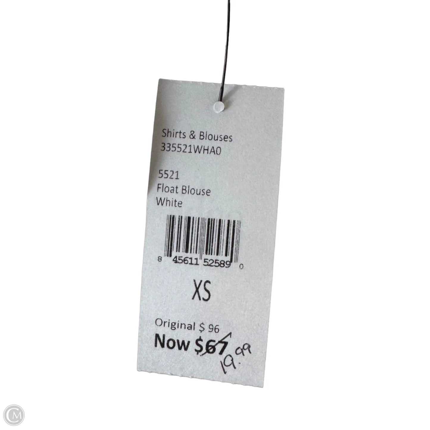 Top 3/4 Sleeve By Cabi In White, Size: Xs