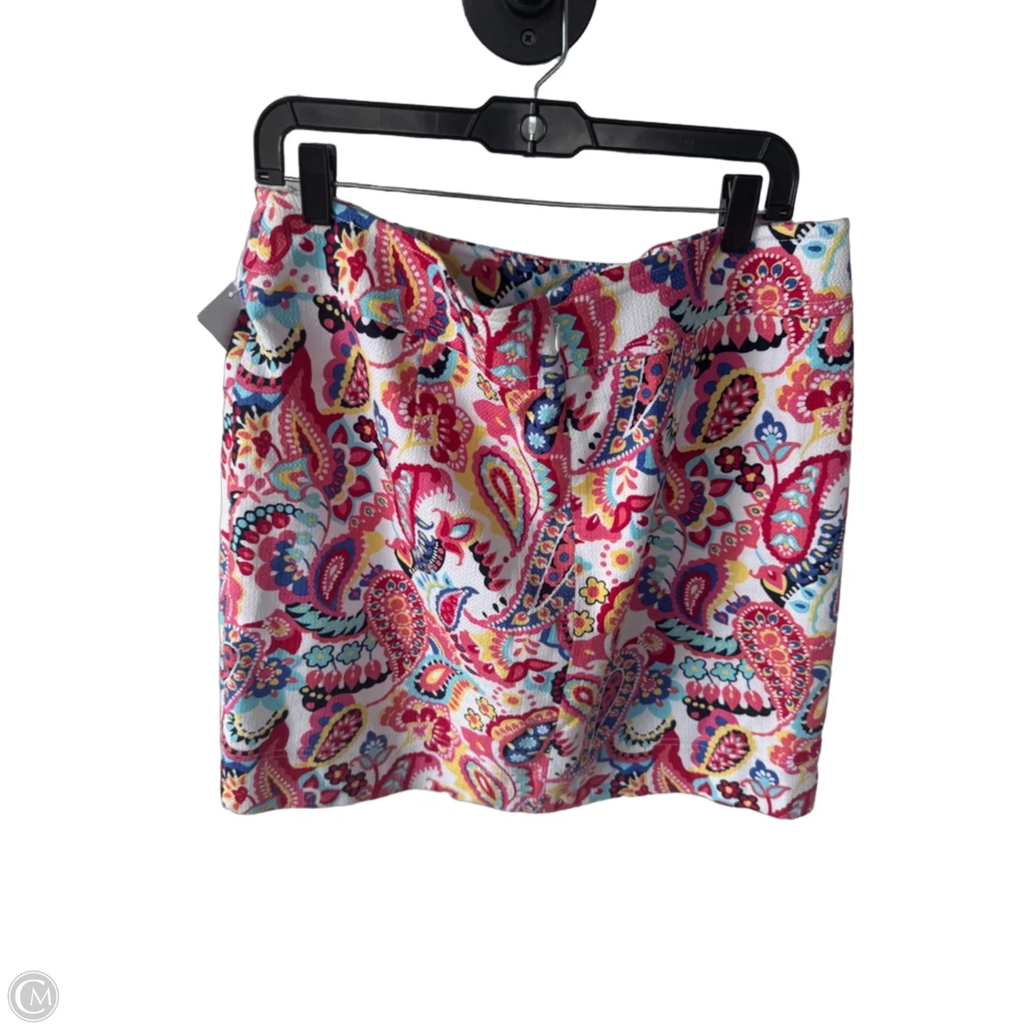 Skirt Mini & Short By Talbots In Pink & White, Size: 16