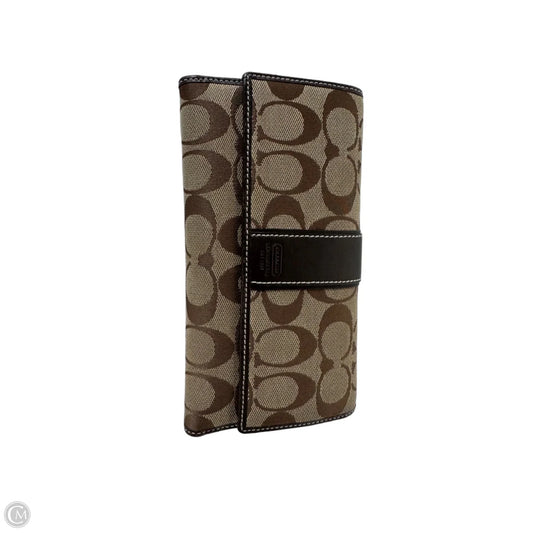 Wallet Designer By Coach, Size: Large
