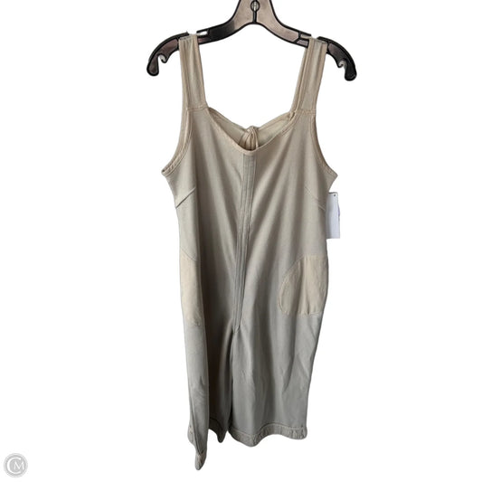 Jumpsuit By Cme In Beige, Size: L