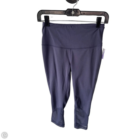Athletic Leggings By Yogalicious In Blue, Size: 4