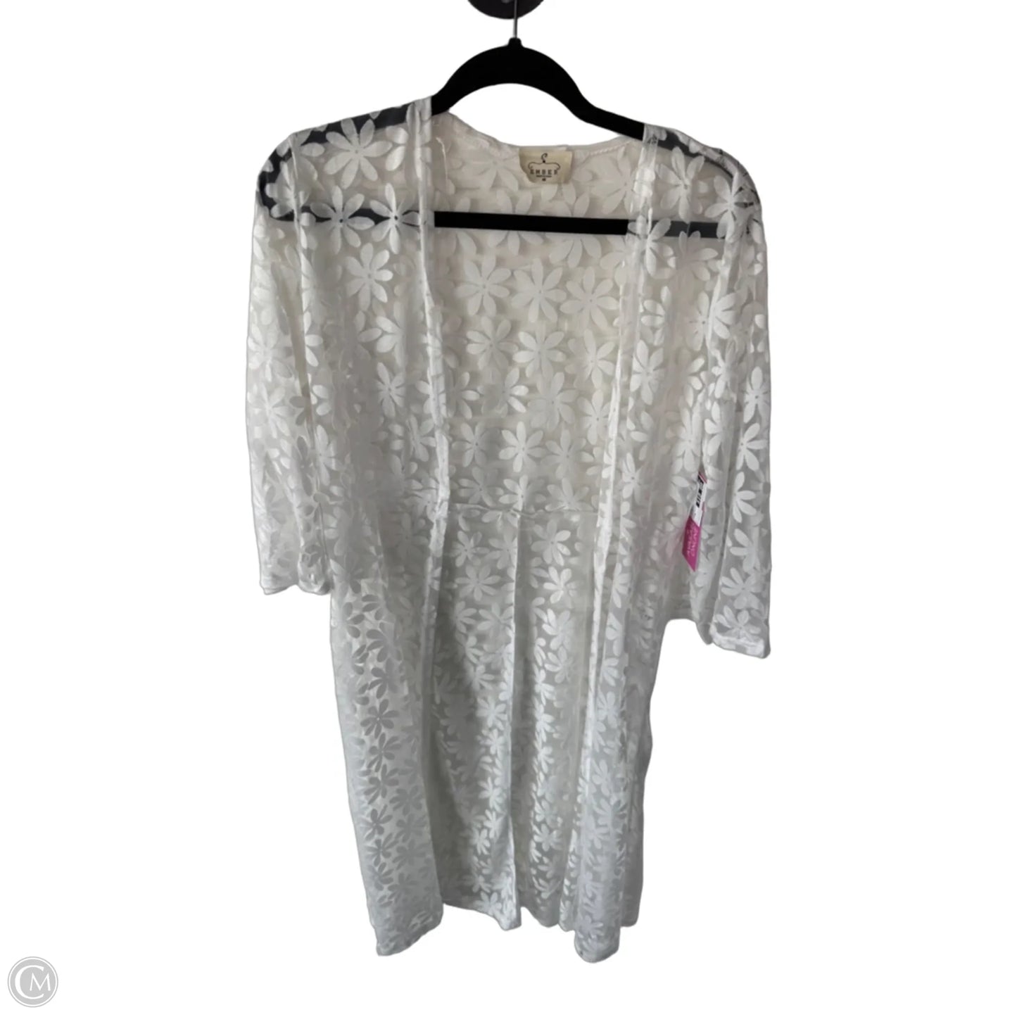 Kimono By Ember In White, Size: M