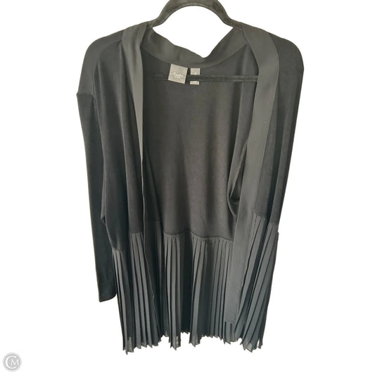 Cardigan By Chicos In Black, Size: Xxl