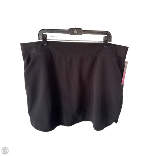 Athletic Skort By 32 Degrees In Black, Size: 20
