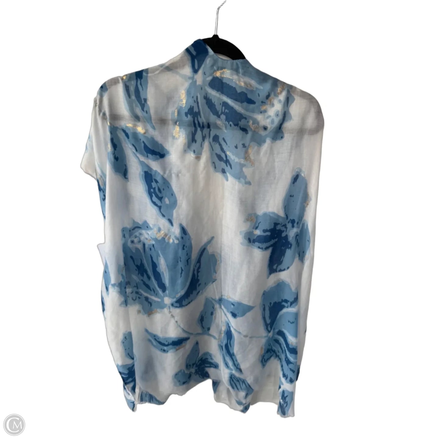 Kimono By Woven Heart In Blue & White, Size: Osfm