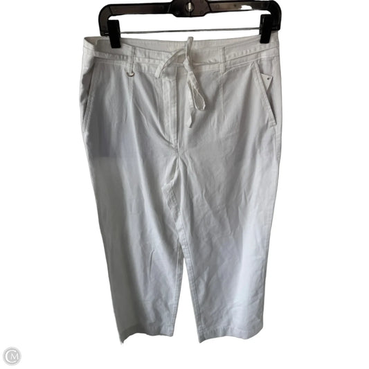 Pants Wide Leg By Loft In White, Size: 8