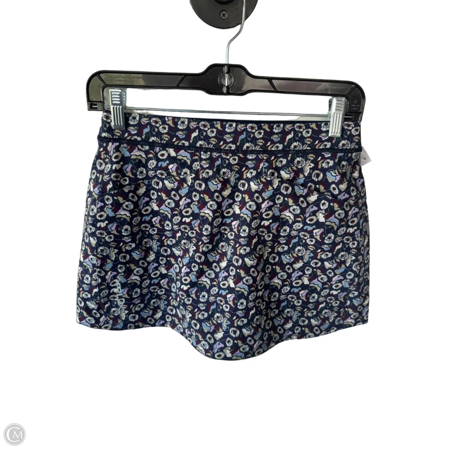 Skort By Ralph Lauren In Blue & Tan, Size: 0