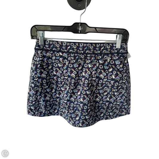 Skort By Ralph Lauren In Blue & Tan, Size: 0