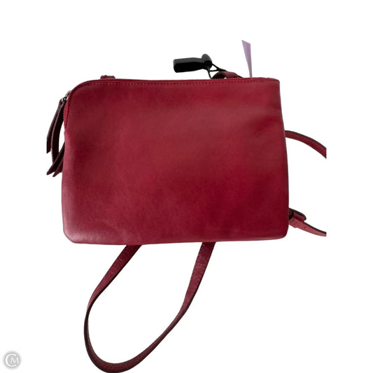 Crossbody Leather By Eileen Fisher, Size: Small
