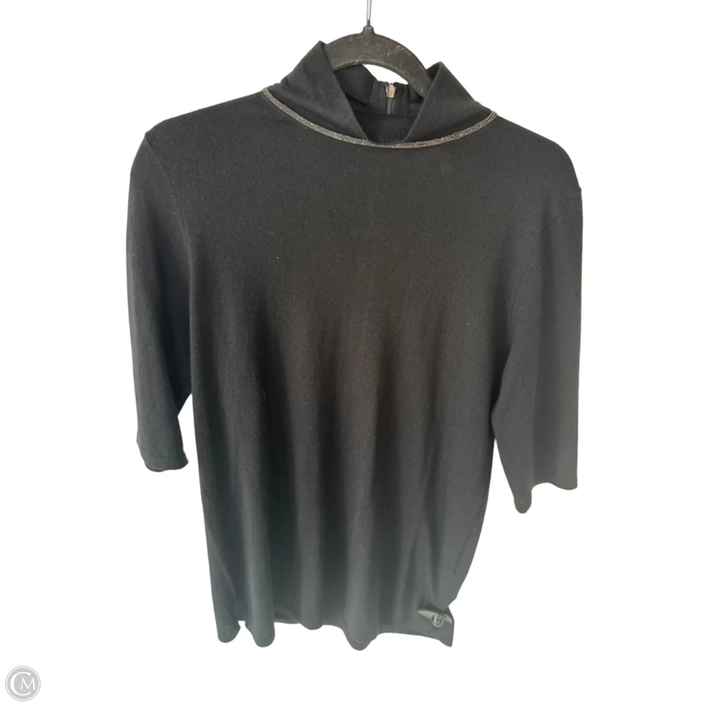 Sweater Designer By Neiman Marcus In Black, Size: L