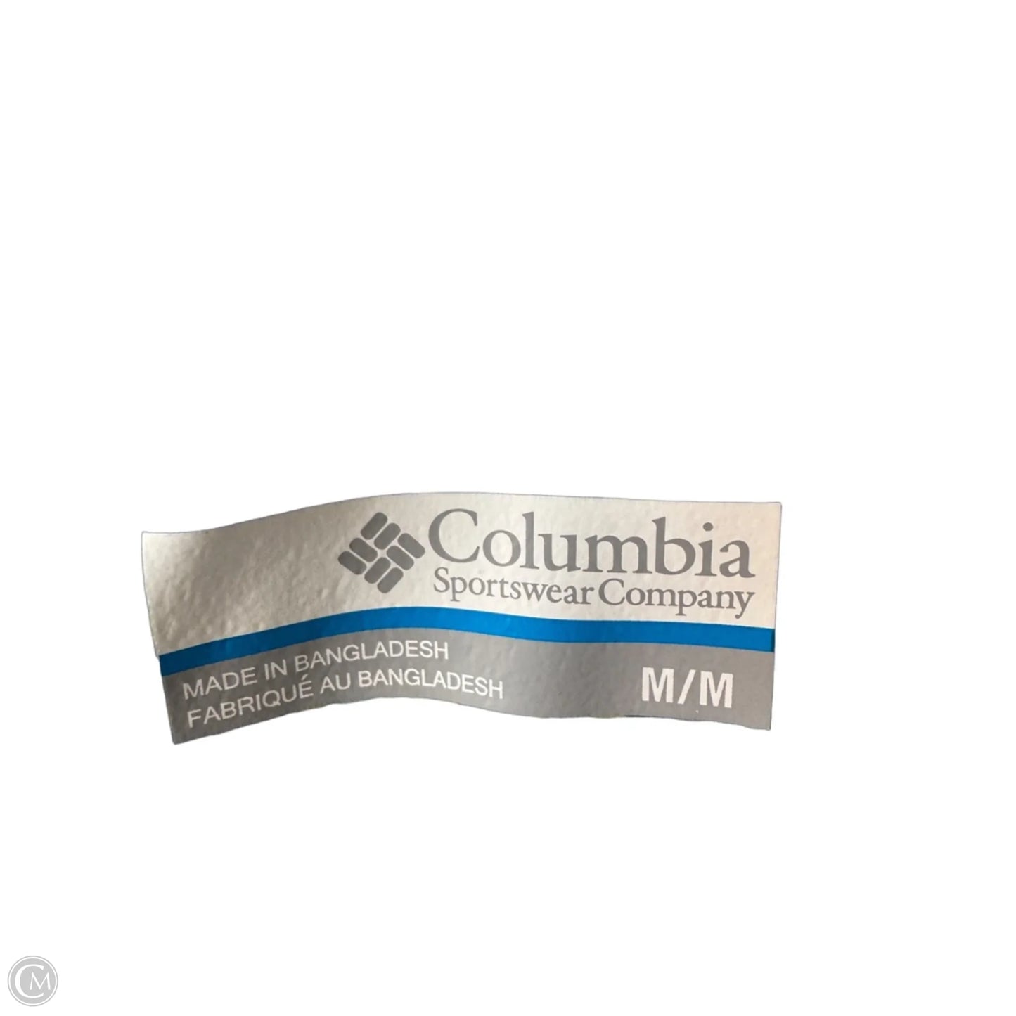 Athletic Dress By Columbia In Blue & Yellow, Size: M