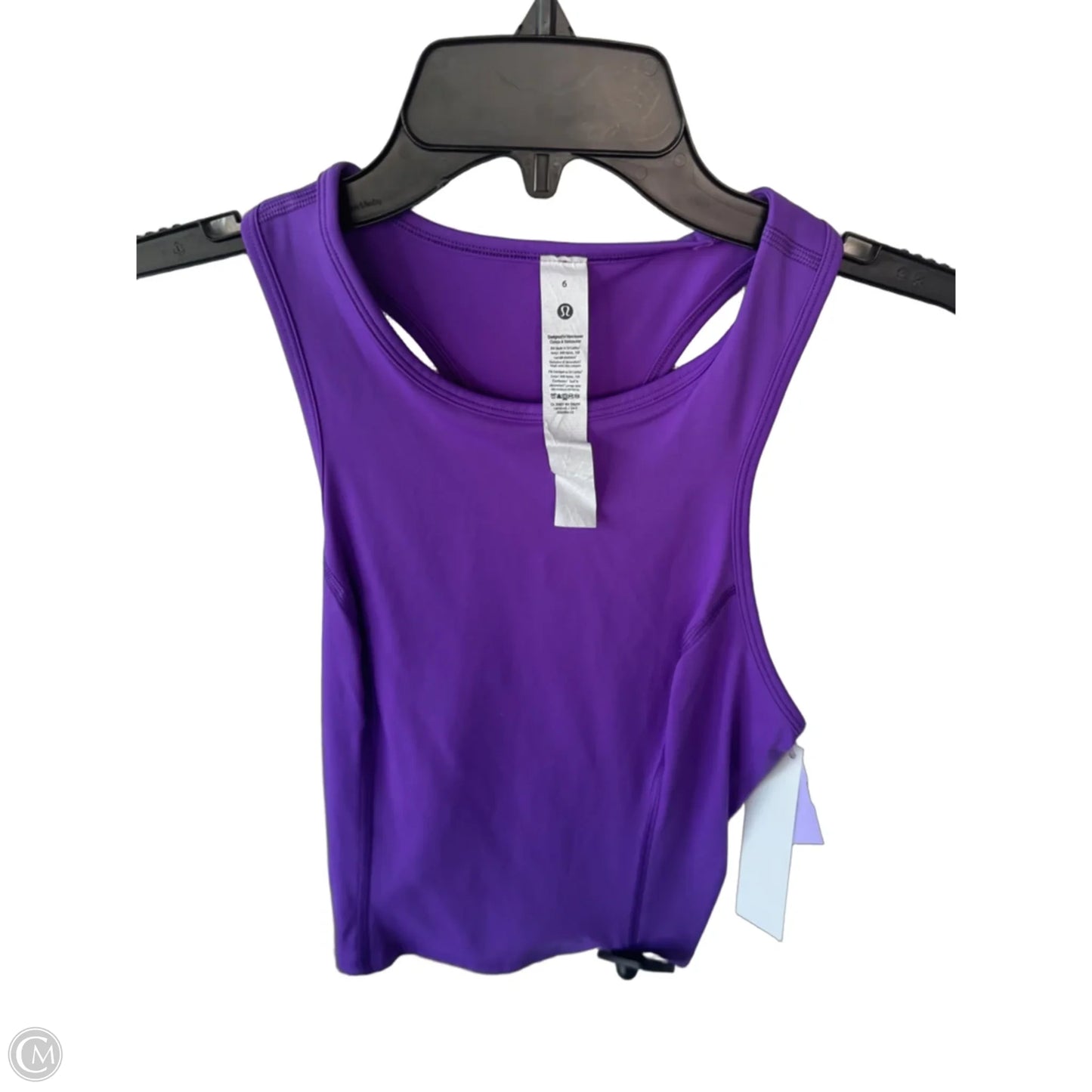 Athletic Tank Top By Lululemon In Purple, Size: S