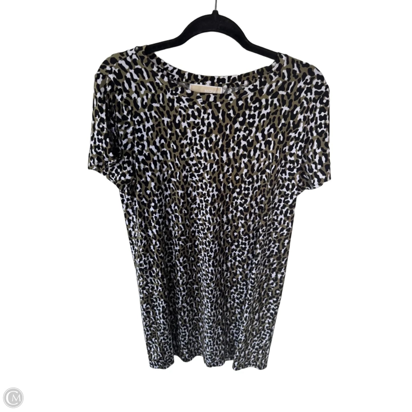 Dress Casual Short By Michael By Michael Kors In Black & Green, Size: M
