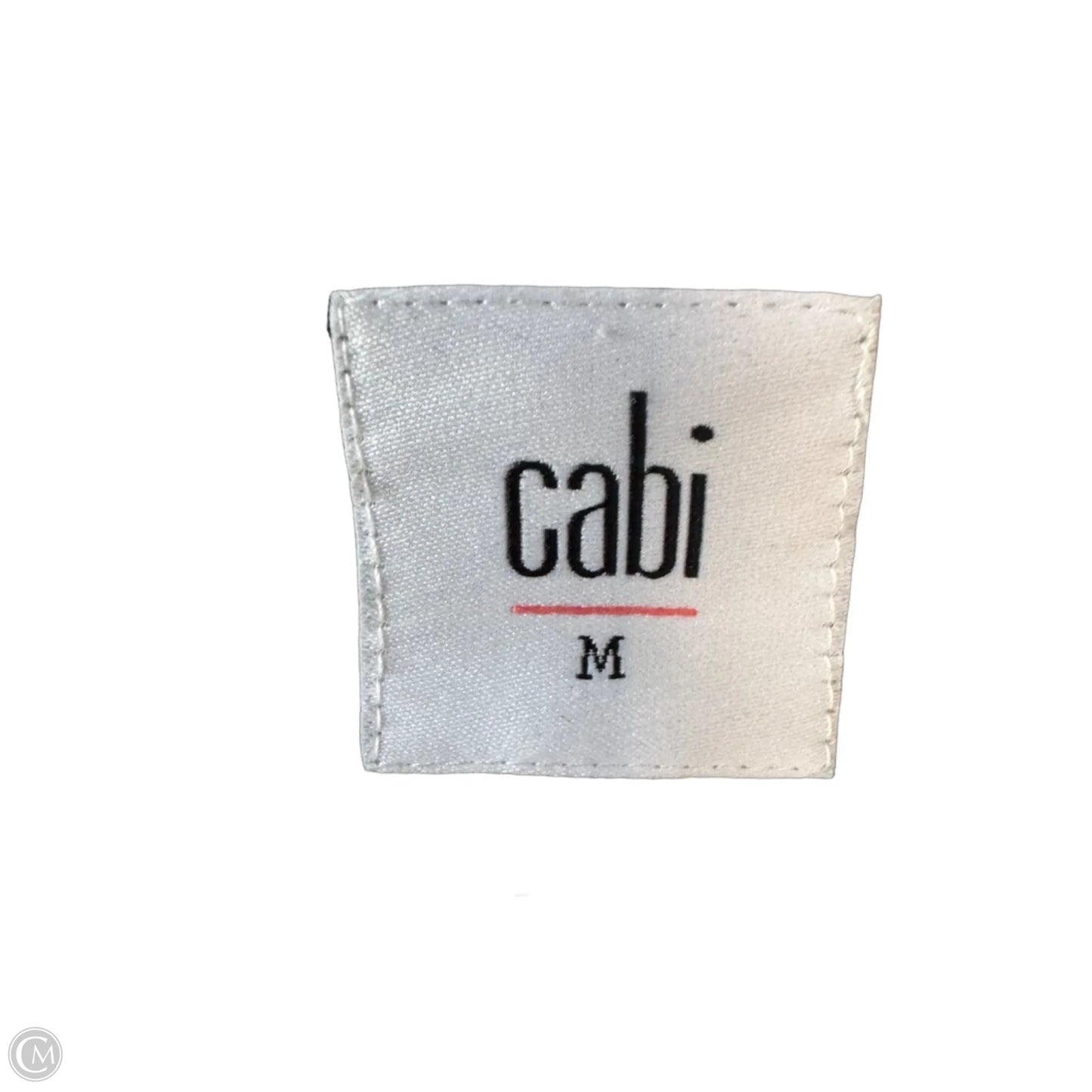 Dress Casual Midi By Cabi In Blue & White, Size: M