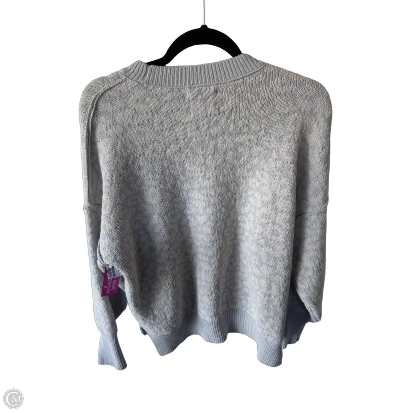 Sweater By Abercrombie And Fitch In Cream & Green, Size: Xs