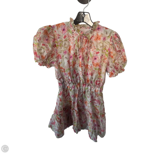 Dress Party Short By Cmc In Cream & Orange, Size: Xs