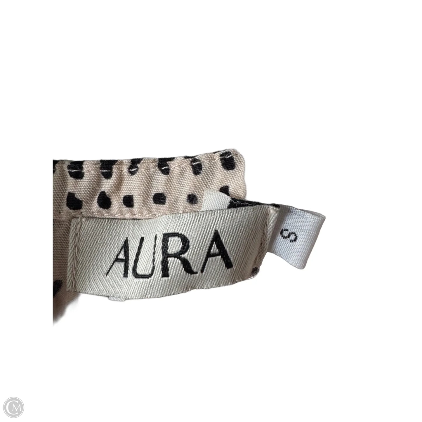 Jumpsuit By Aura In Black & Cream, Size: S