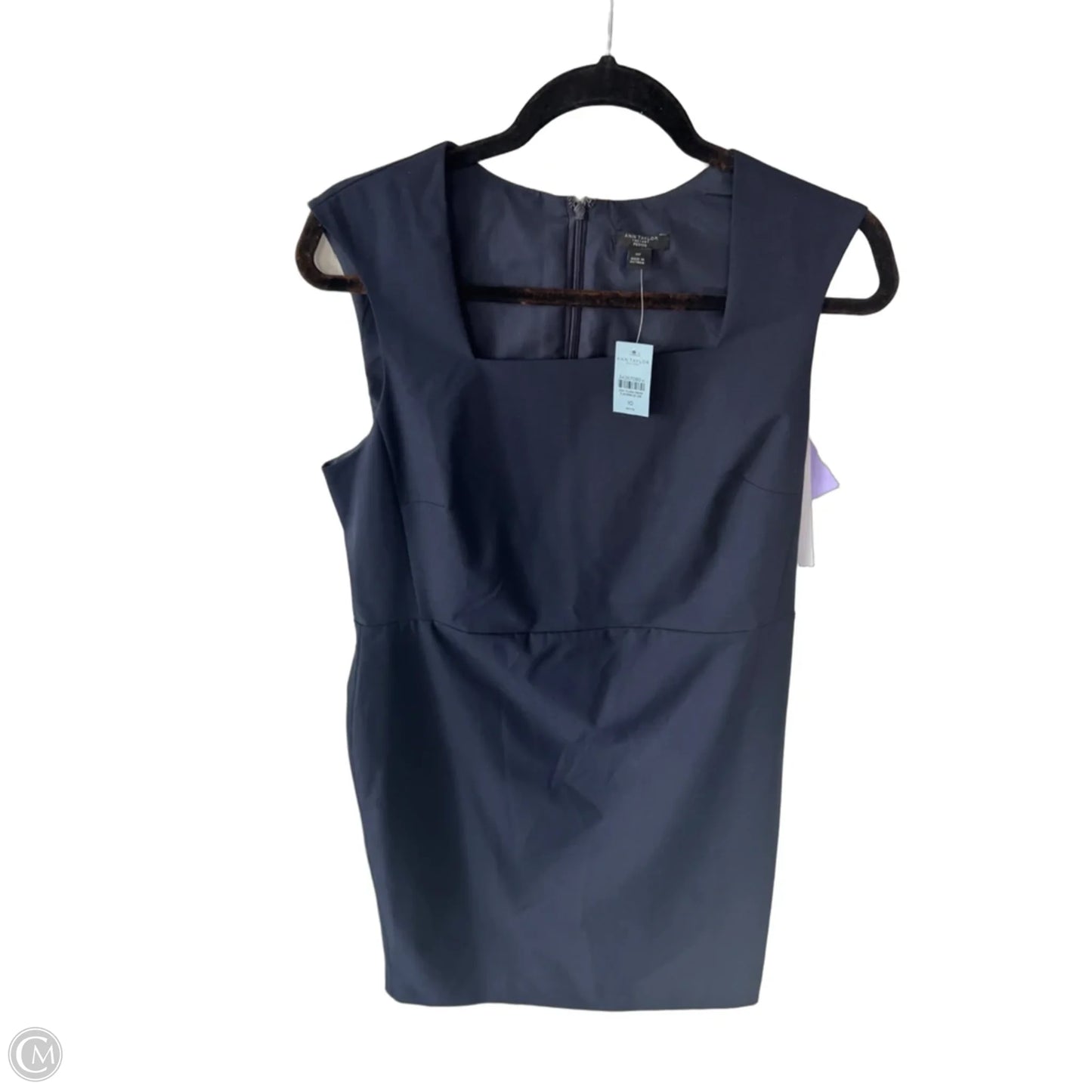 Dress Work By Ann Taylor In Navy, Size: Mp