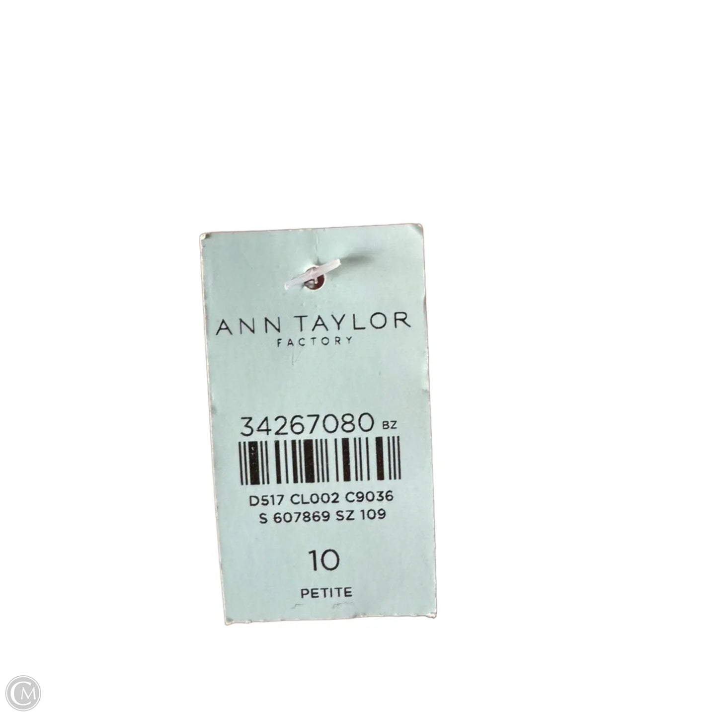 Dress Work By Ann Taylor In Navy, Size: Mp