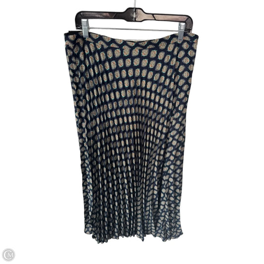 Skirt Maxi By Banana Republic In Blue, Size: 12