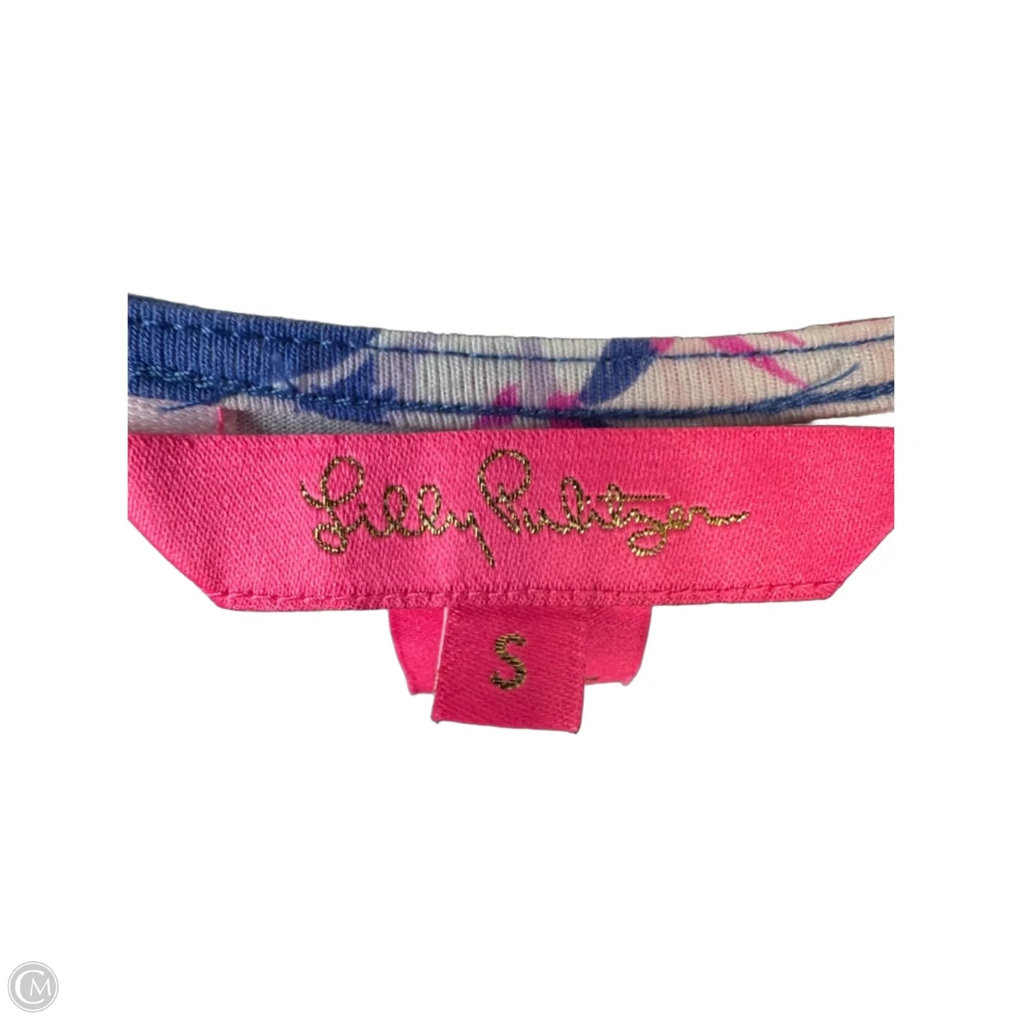 Dress Designer By Lilly Pulitzer In Blue & Pink, Size: S