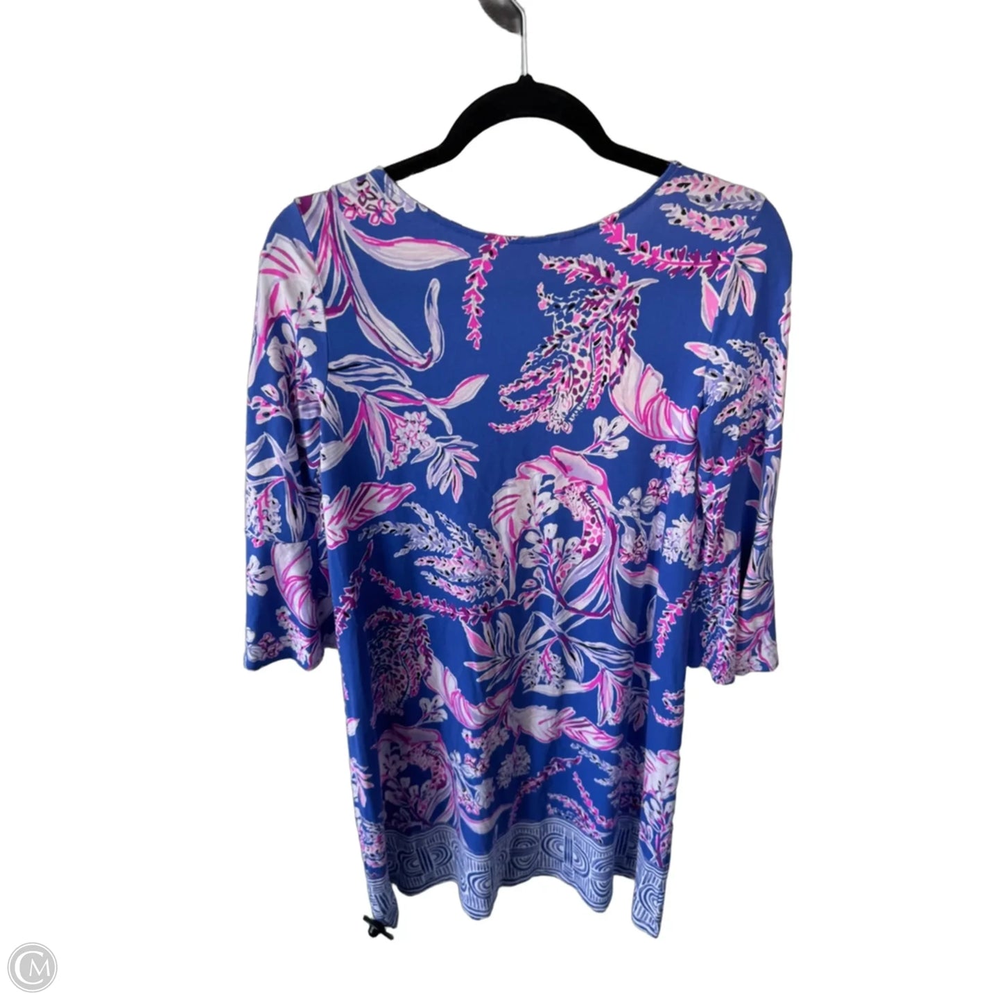 Dress Designer By Lilly Pulitzer In Blue & Pink, Size: S