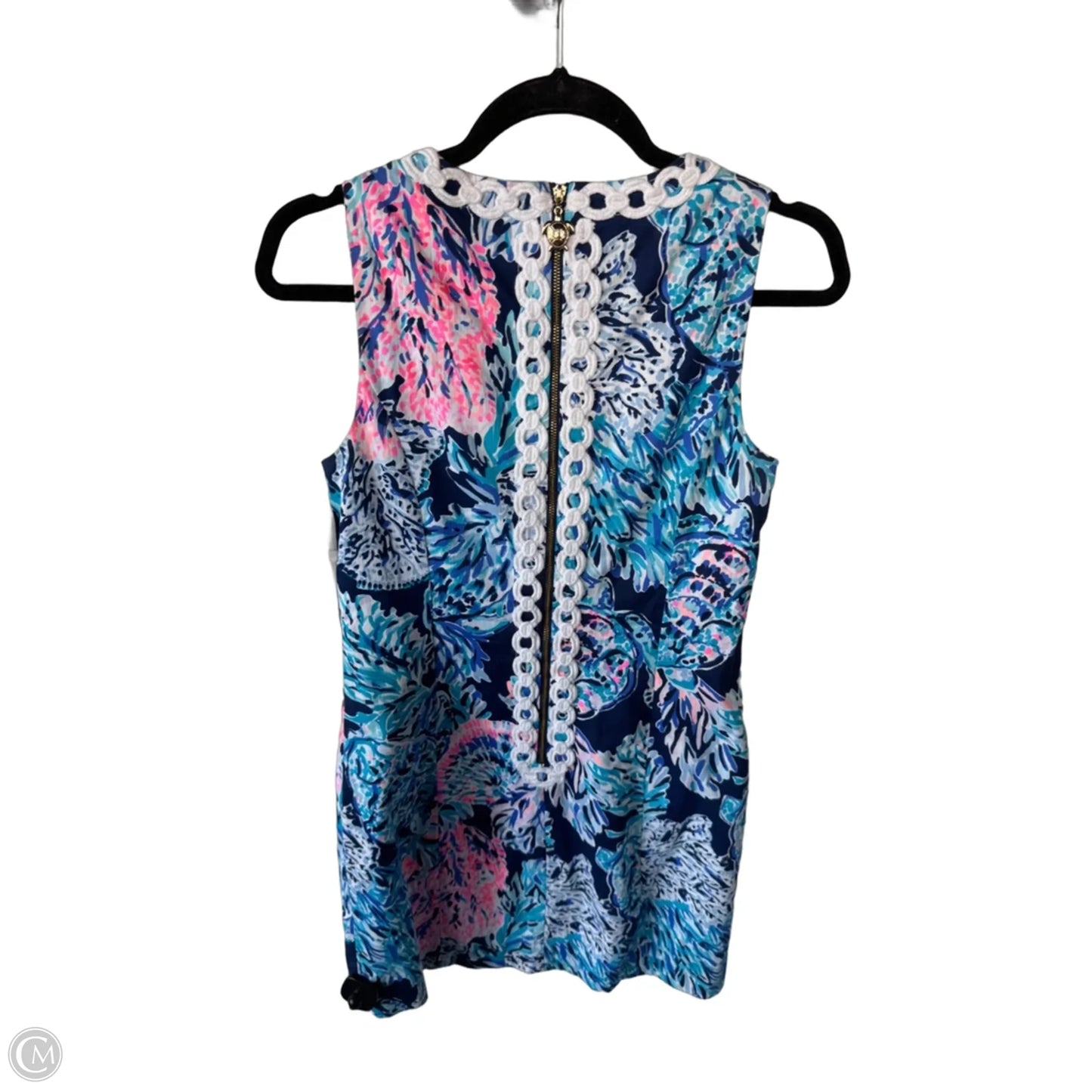 Dress Designer By Lilly Pulitzer In Blue & Pink, Size: S