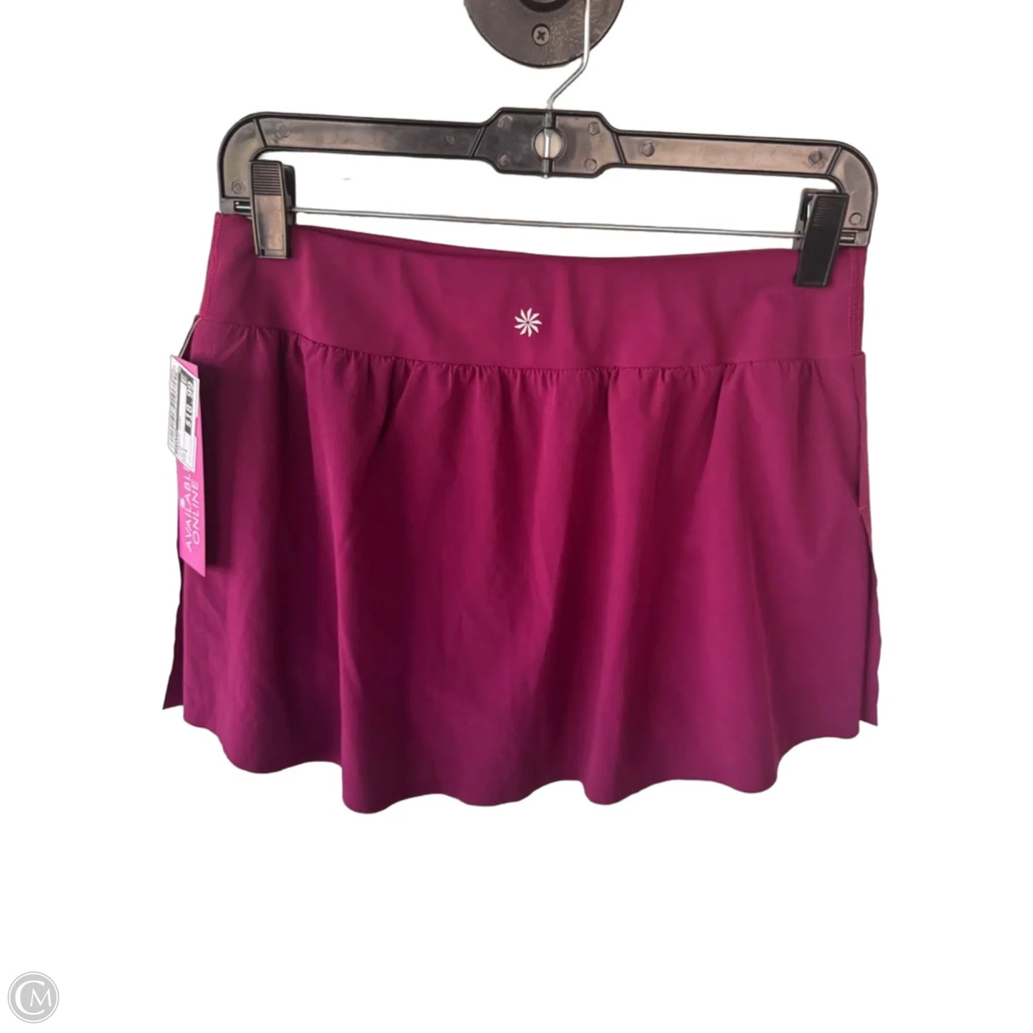 Athletic Skort By Athleta In Pink, Size: 4
