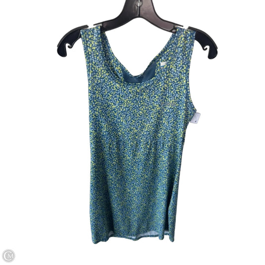 Athletic Dress By Columbia In Blue & Yellow, Size: S