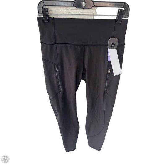 Athletic Leggings By Athleta In Black, Size: 8