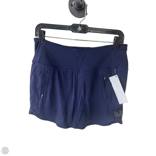 Athletic Skort By Athleta In Blue, Size: 8