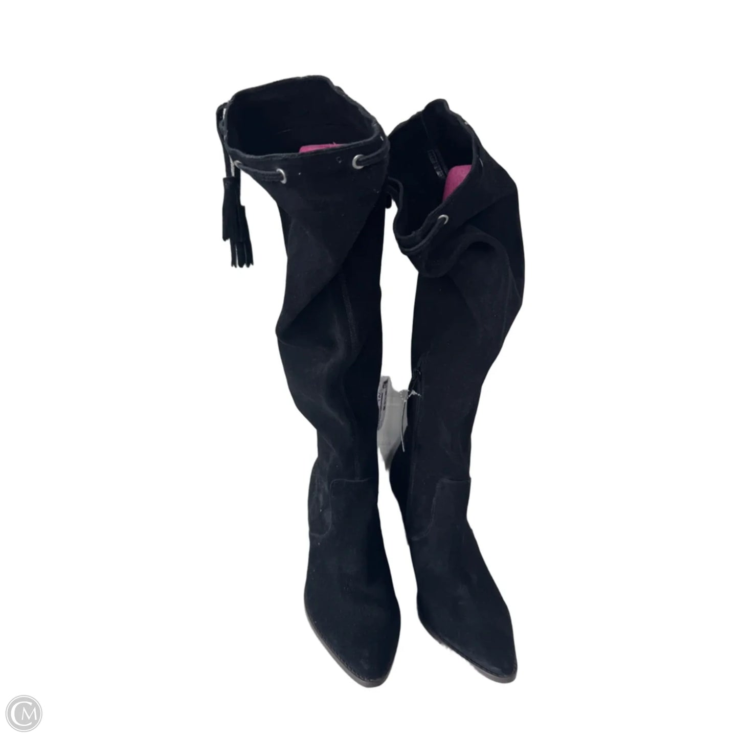 Boots Knee Heels By Sole Society In Black, Size: 8