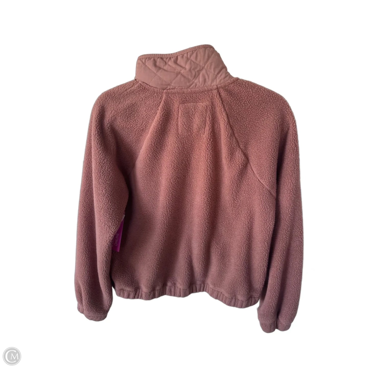 Jacket Fleece By Abercrombie And Fitch In Orange, Size: S