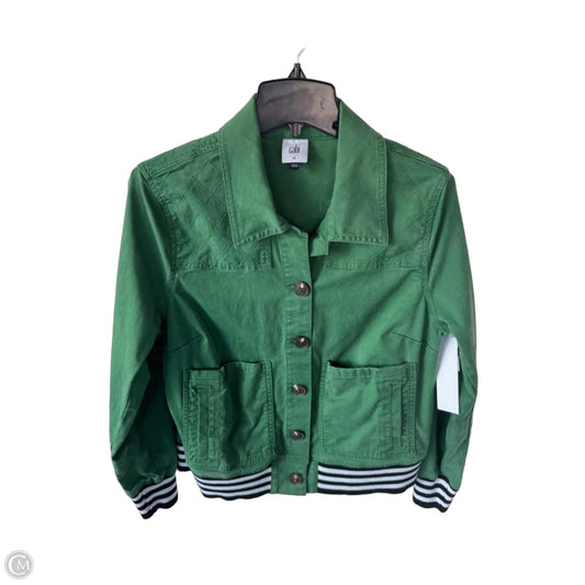 Jacket Other By Cabi In Green, Size: M