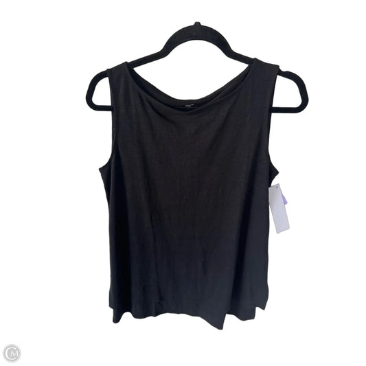 Top Sleeveless By Eileen Fisher In Black, Size: S