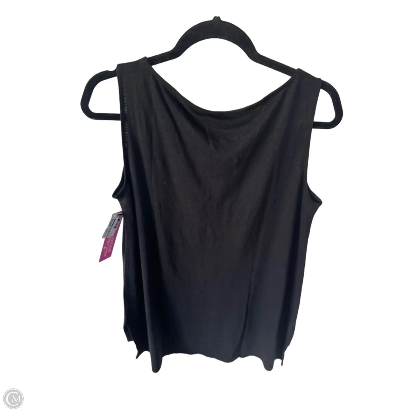 Top Sleeveless By Eileen Fisher In Black, Size: S