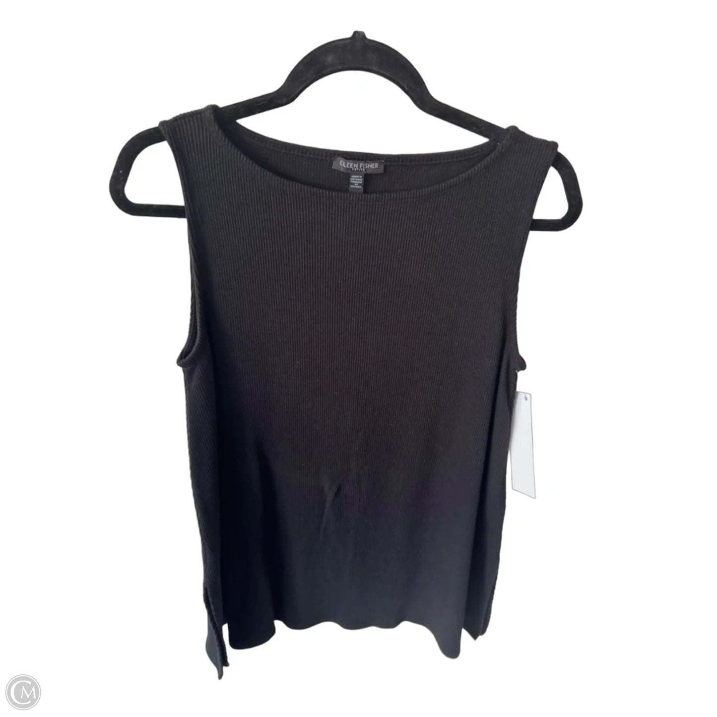 Top Sleeveless By Eileen Fisher In Black, Size: Mp