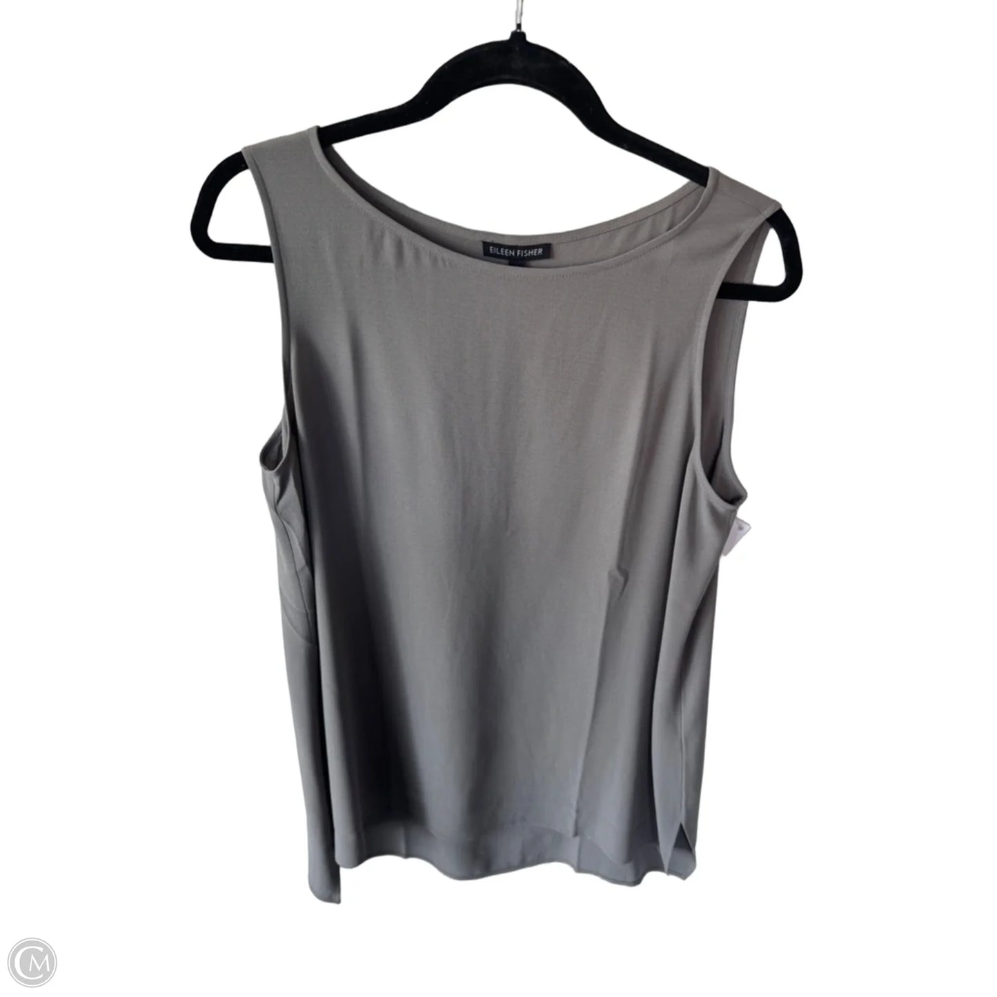 Tunic Sleeveless By Eileen Fisher In Grey, Size: M