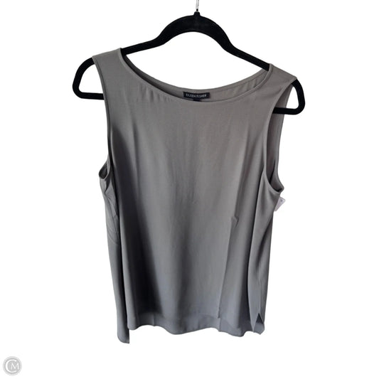 Tunic Sleeveless By Eileen Fisher In Grey, Size: M