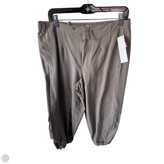 Athletic Pants By Flx In Taupe, Size: 12