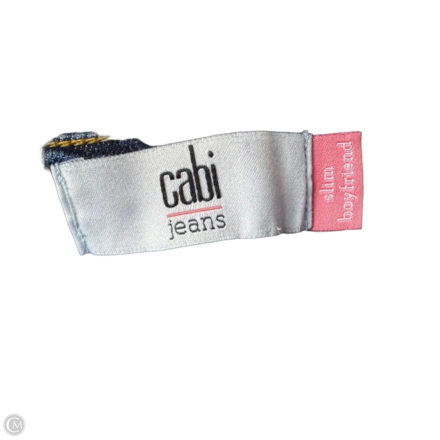 Jeans Boyfriend By Cabi In Blue Denim, Size: 6