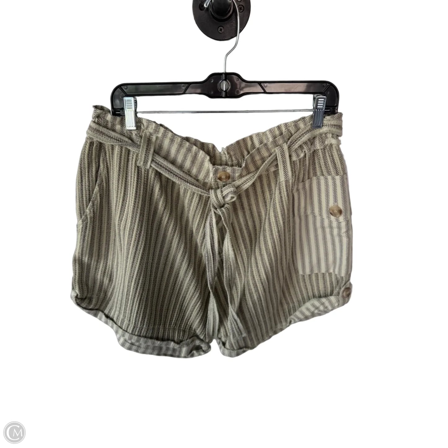 Shorts By Free People In Brown & Cream, Size: 12